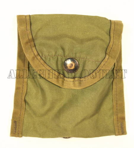 US Military Army FIRST AID COMPASS POUCH, ALICE USGI, Small Item Pouch, OD Green