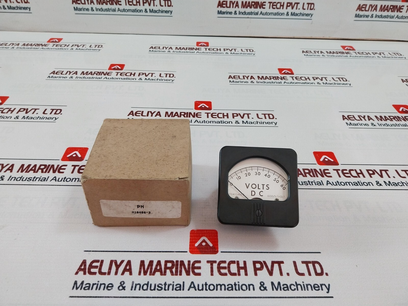 LINCOLN ELECTRIC M10486-3 Analog DC Voltmeter 1000 OHM PXM10486-3