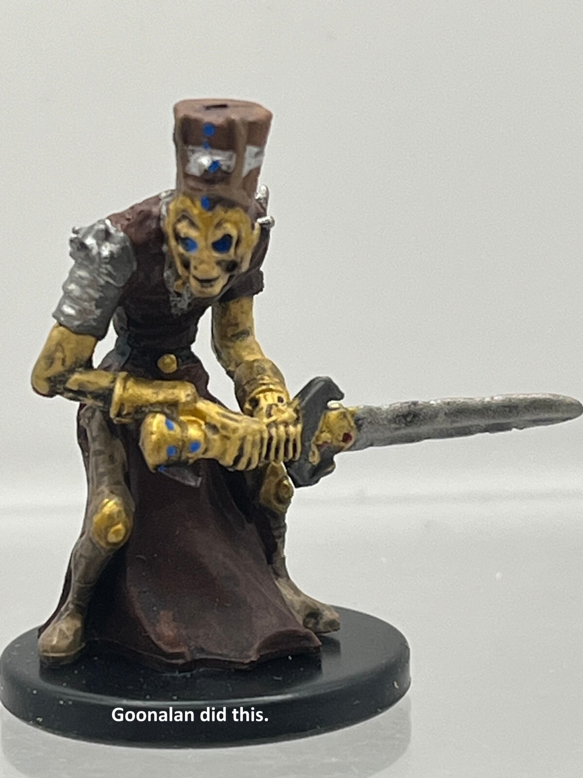 D&D Pathfinder Mini Shattered Star 27 Skeleton Champion UC