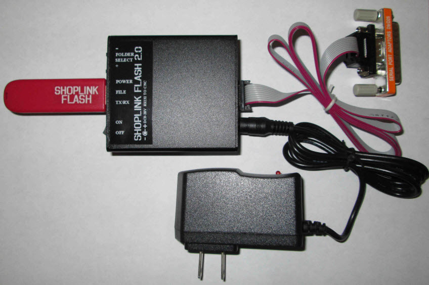 Fanuc USB FLASH memory upgrade for Fanuc CNC, Read-Punch-Drip feed thru RS232