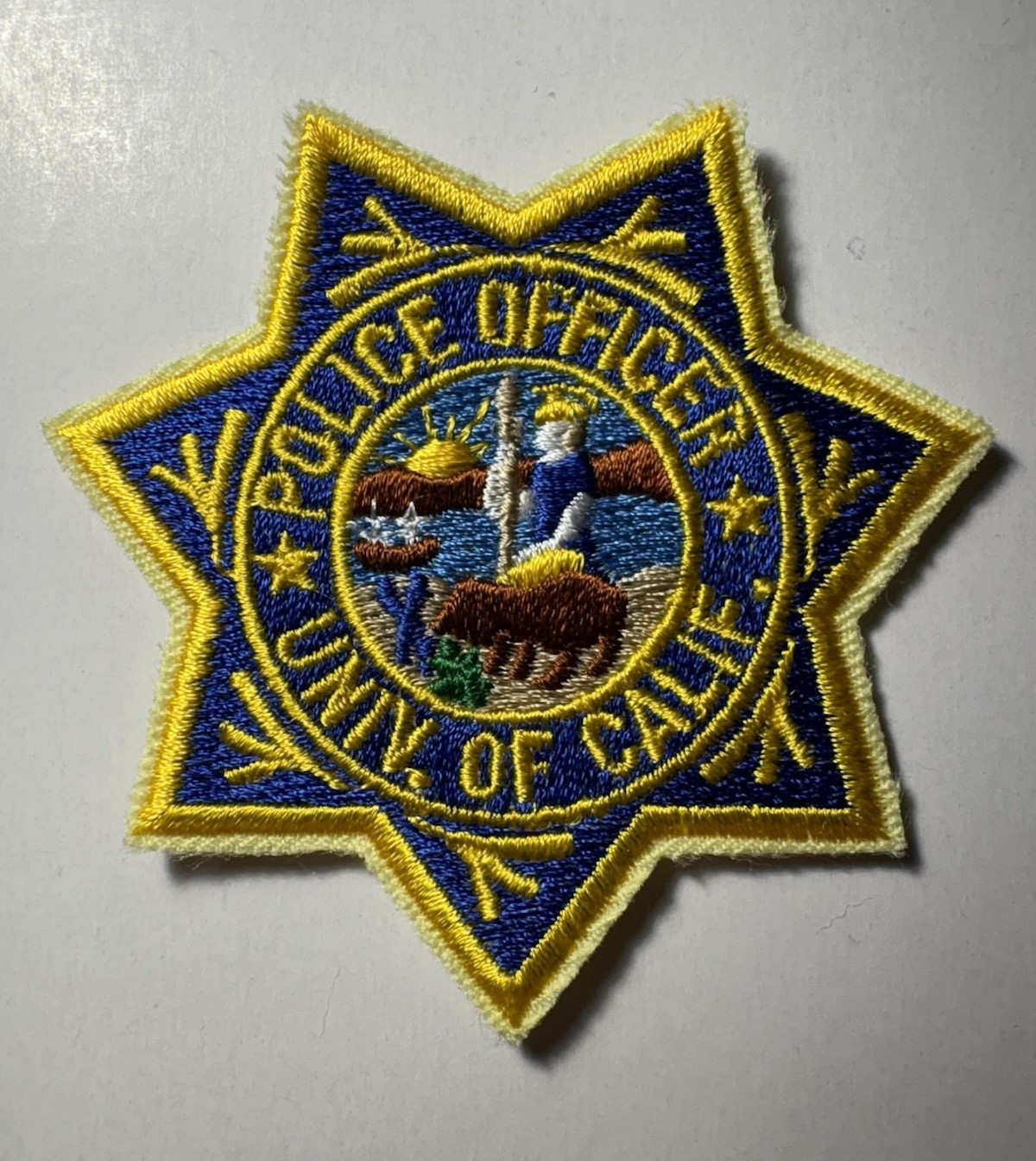 University of California Police Patch