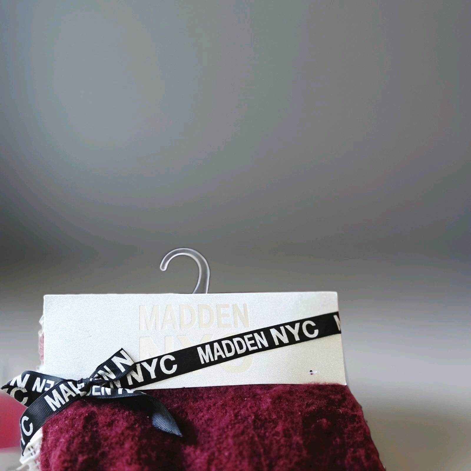 Madden NYC Burgundy Scarf - New With Tags