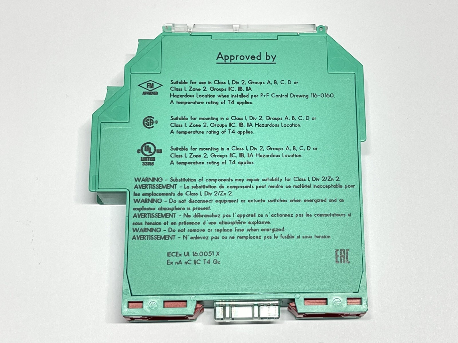 Pepperl + Fuchs 189783 KFD2-EB2 Power Feed Module 24VDC 4A Max
