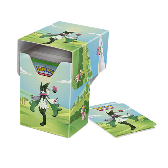 Ultra Pro Pokemon Supplies - Full View Deck Box - MORNING MEADOW - New