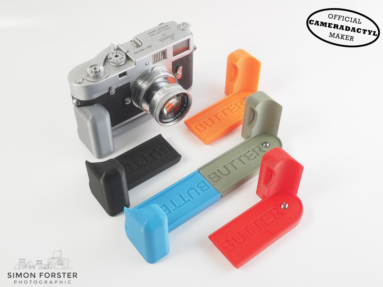 Leica M Butter Grip By Cameradactyl (fits all M film cameras except the M5)