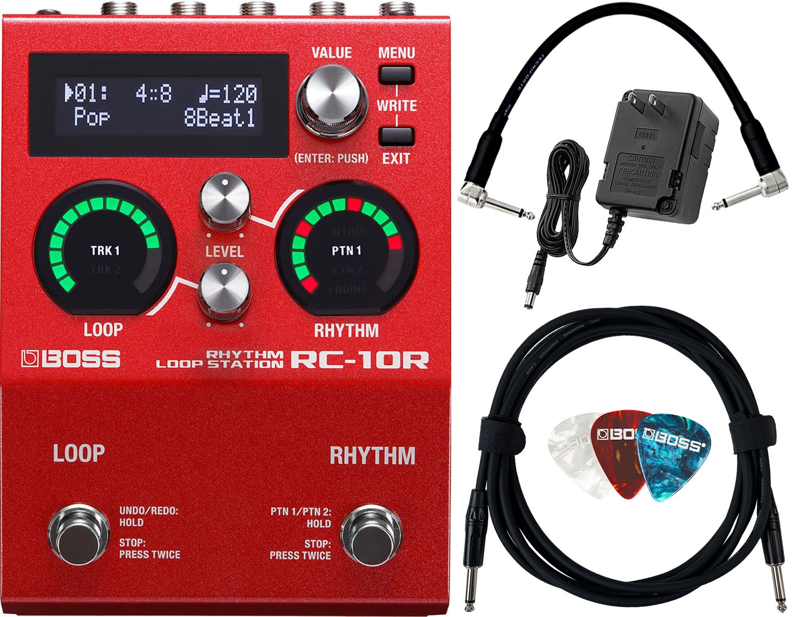 Boss RC-10R Rhythm Loop Station w/ Power Supply