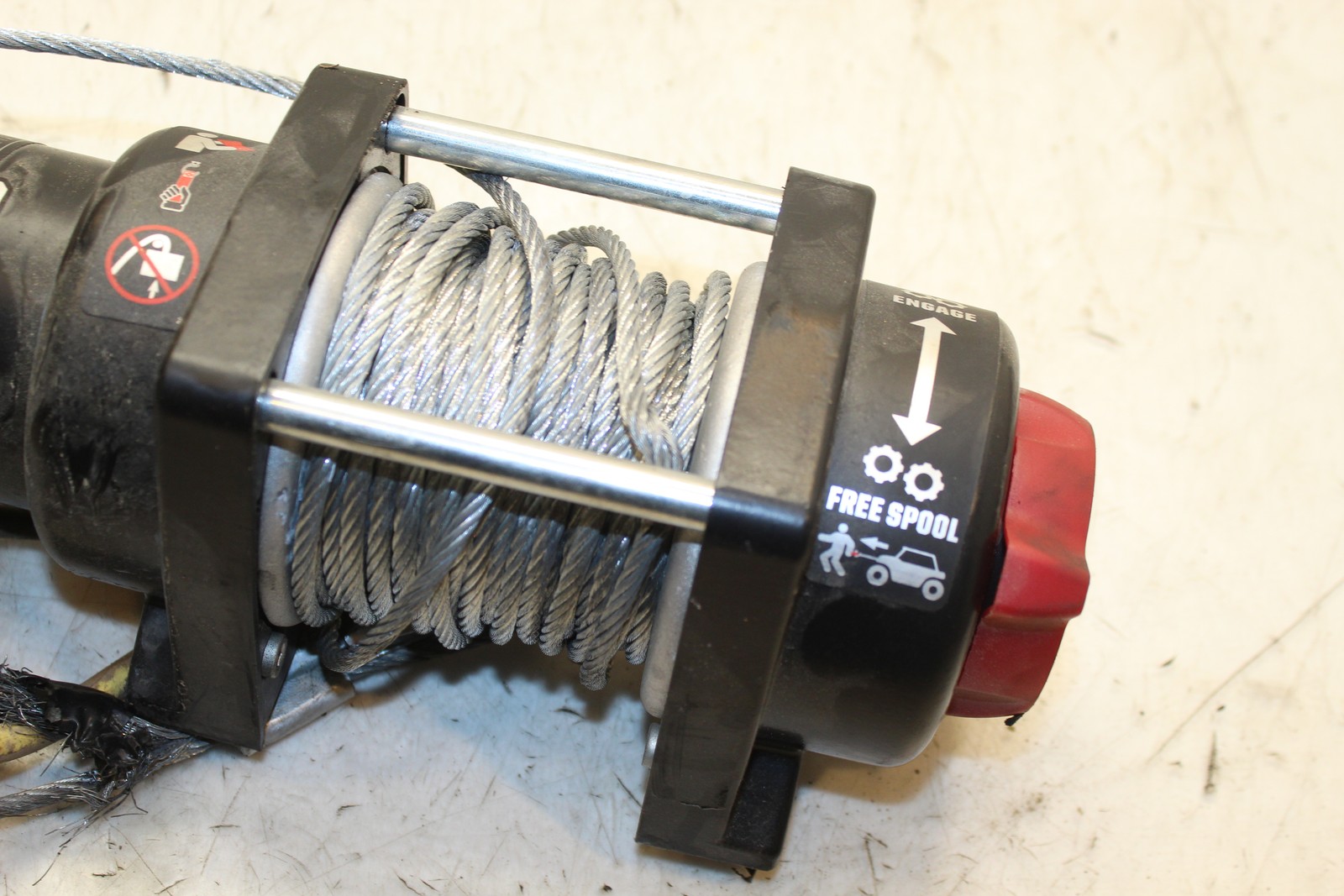 2005 Arctic Cat 650 4x4 Winch Assembly Control
