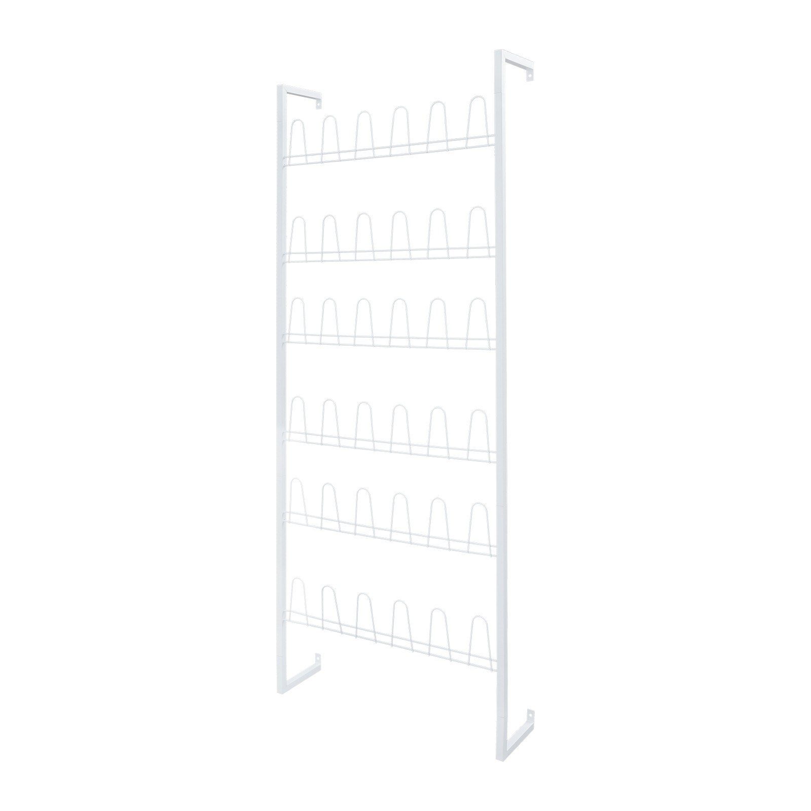 Metal Shoe Organizer Rack Home Wall Mounted Shoe Rack Metal Hanging Shoe Shelf
