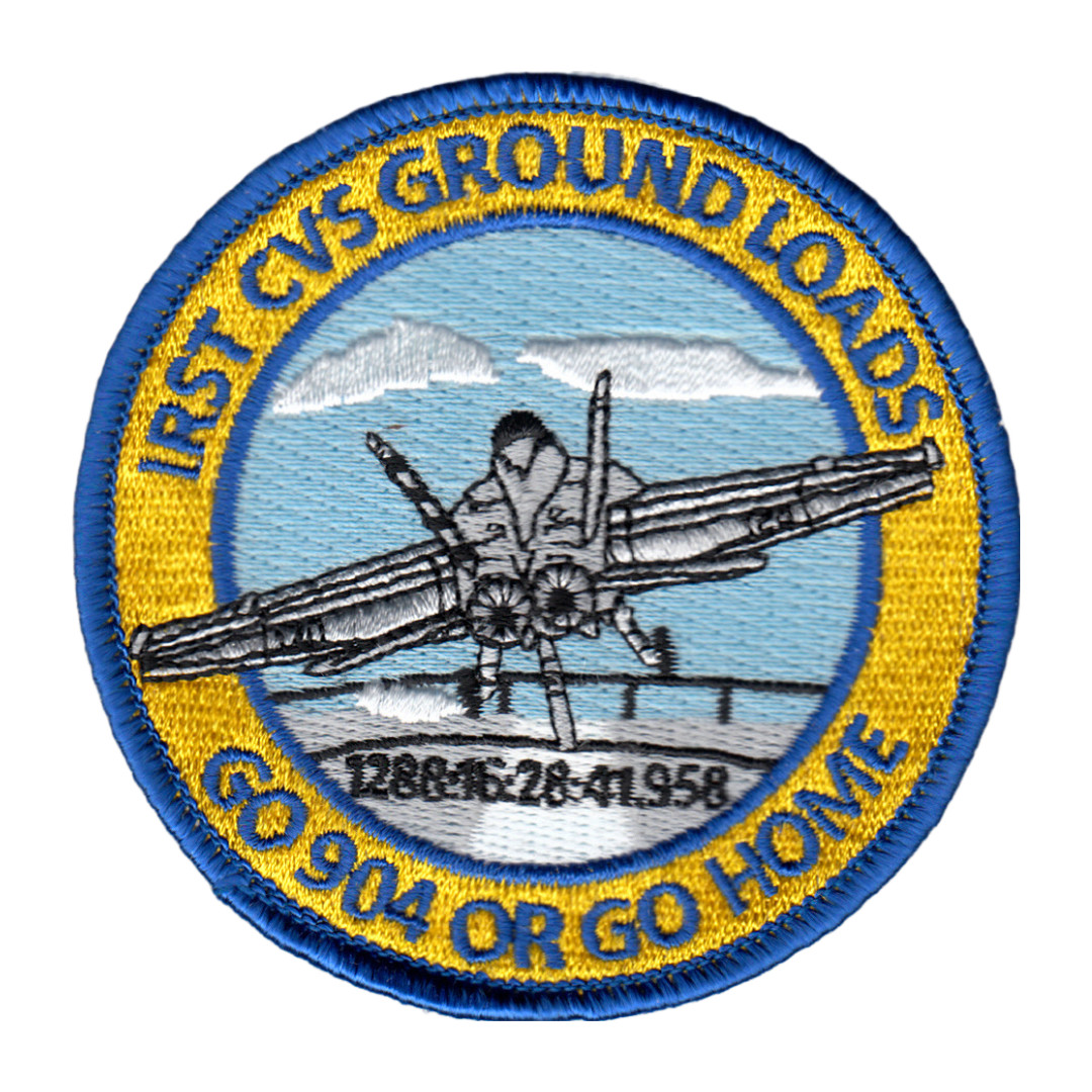 IRST CVS GROUND LOADS GO 904 OR GO HOME SHOULDER PATCH