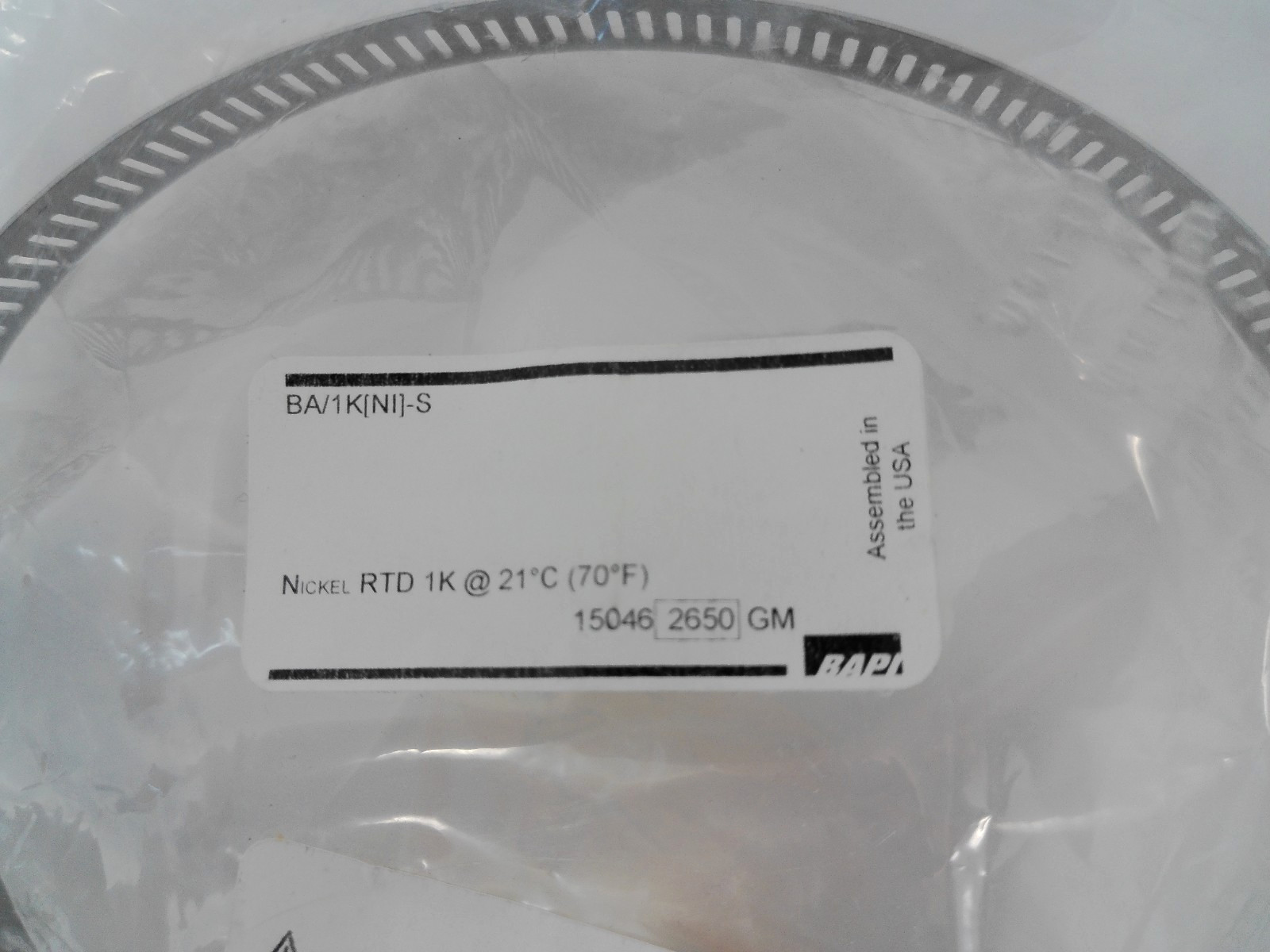 Bapi BA/1K[NI]-S Temp Sensor