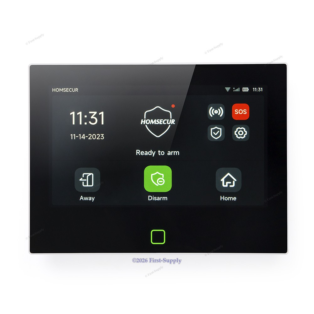 Smart Alarm System For Home Security 7inch Full Touch Screen Type-C App Control
