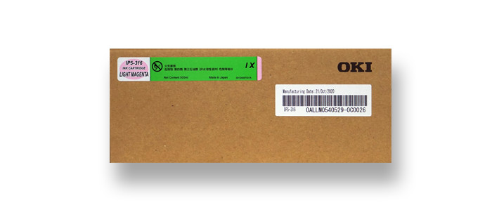 OKI IX Series Inks for ColorPainter W64 - 500ml Bag - Light Magenta (IP5-316)