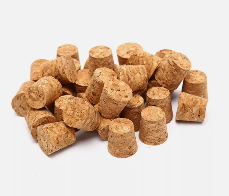 5-20x Large Needle Receiving Corks Body Piercing Tapered Natural Bottle Stoppers