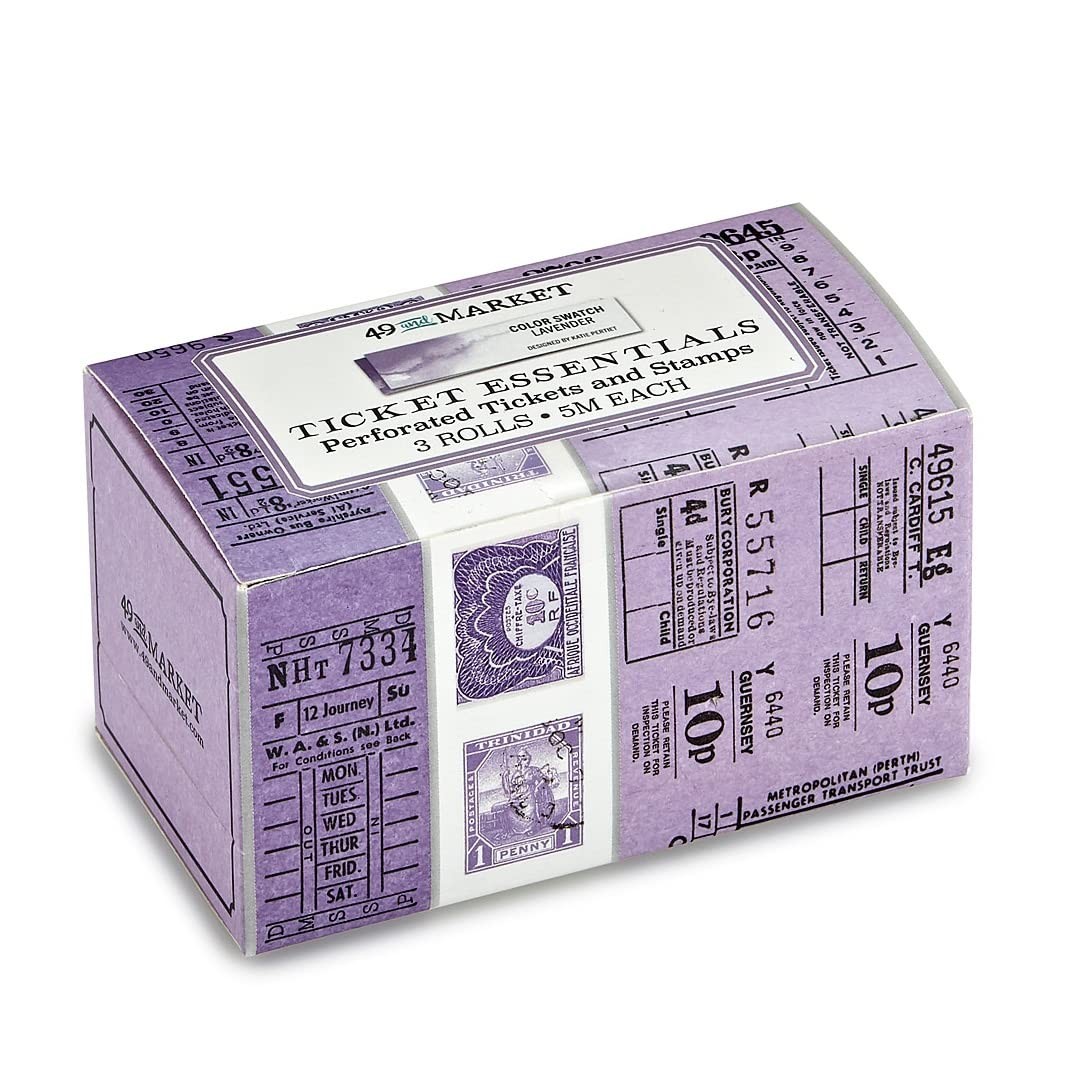 49 AND MARKET Color Swatch: Lavender Ticket Essentials, Multicolor