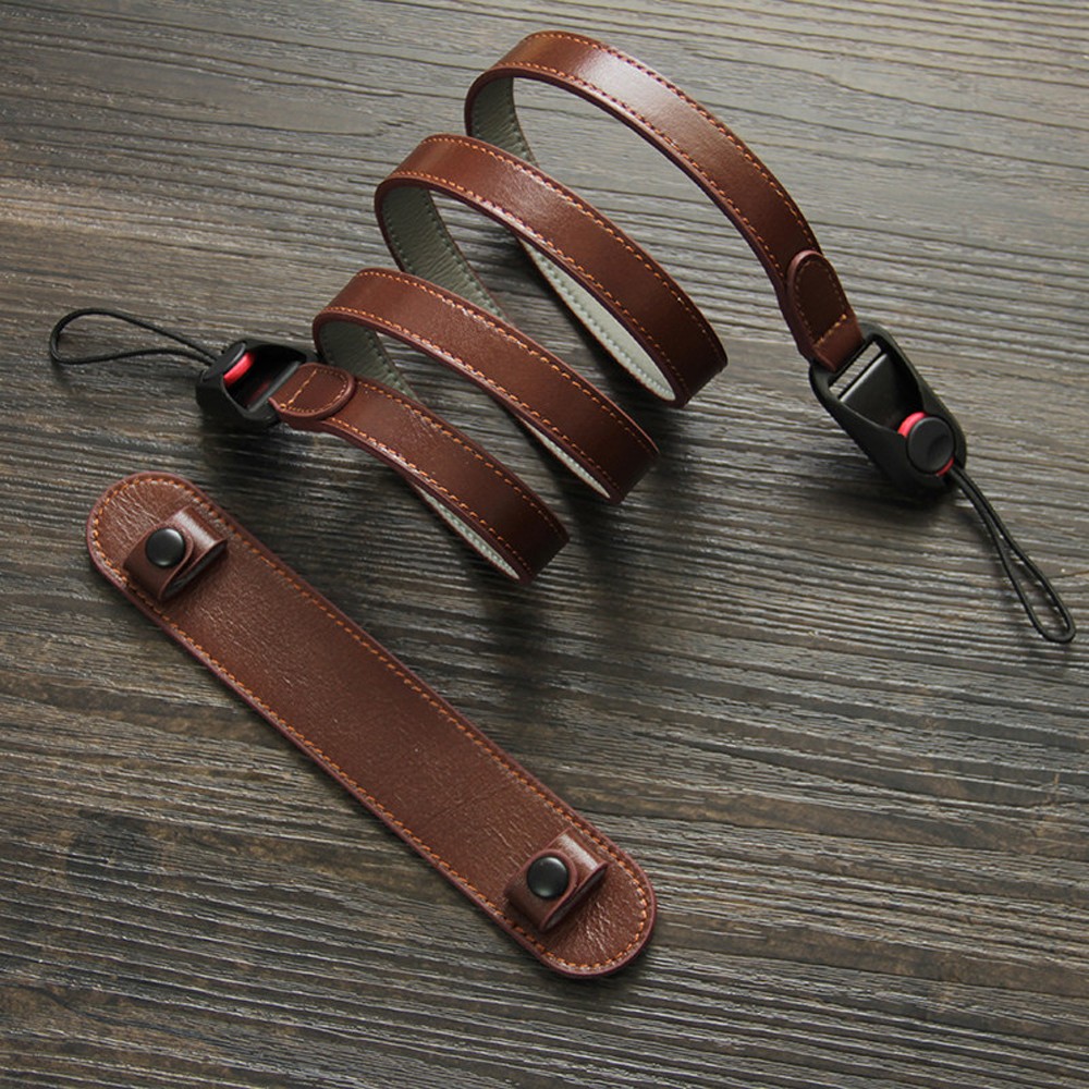 Genuine Leather Camera Shouder Straps Quick-release Buckle Neck Straps Accessory
