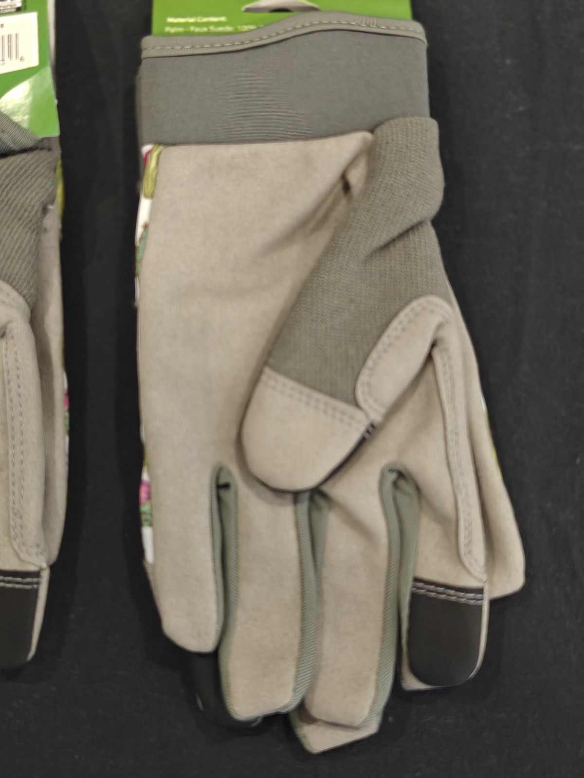 2 Performance Gardening Gloves Expert Gardener With Hook Loop Wrist Closure S