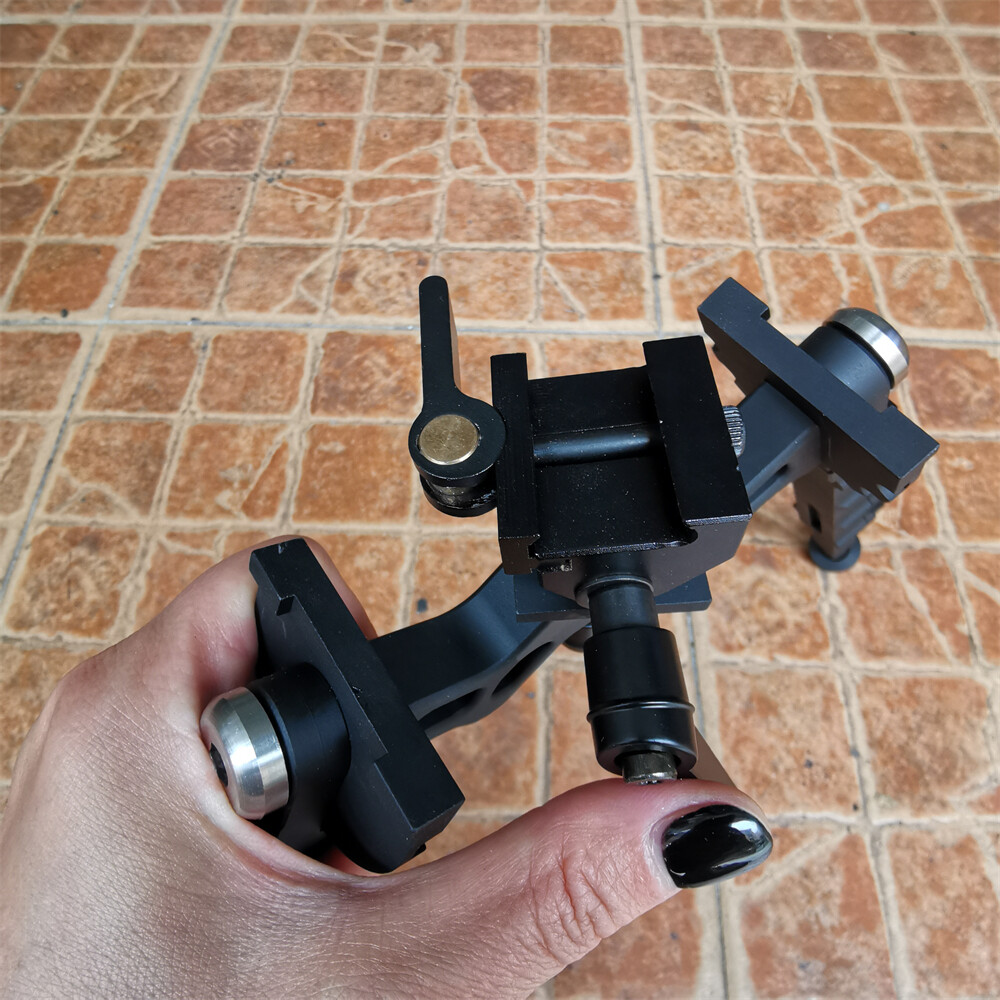 Rifle Bipod 360Degrees Swivel 7.5-9'' Adjustable Height Folding Design Picatinny