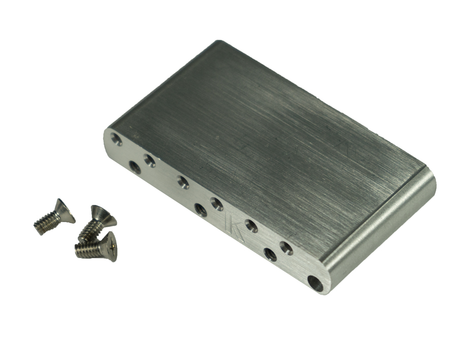 Genuine Kluson Milled Aluminum Vintage Strat Sustain Tremolo Block - KVSBA