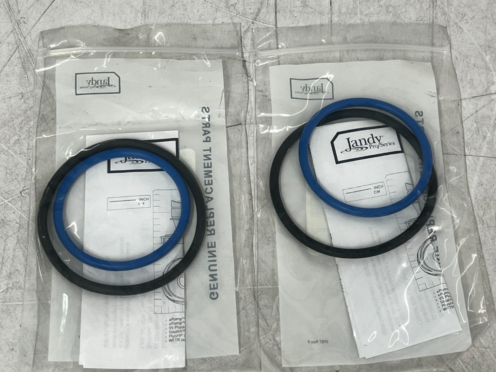 LOT OF 2 GENUINE Zodiac Jandy O-Ring SHP/FHP/VS-FHP Diffusers R0622000