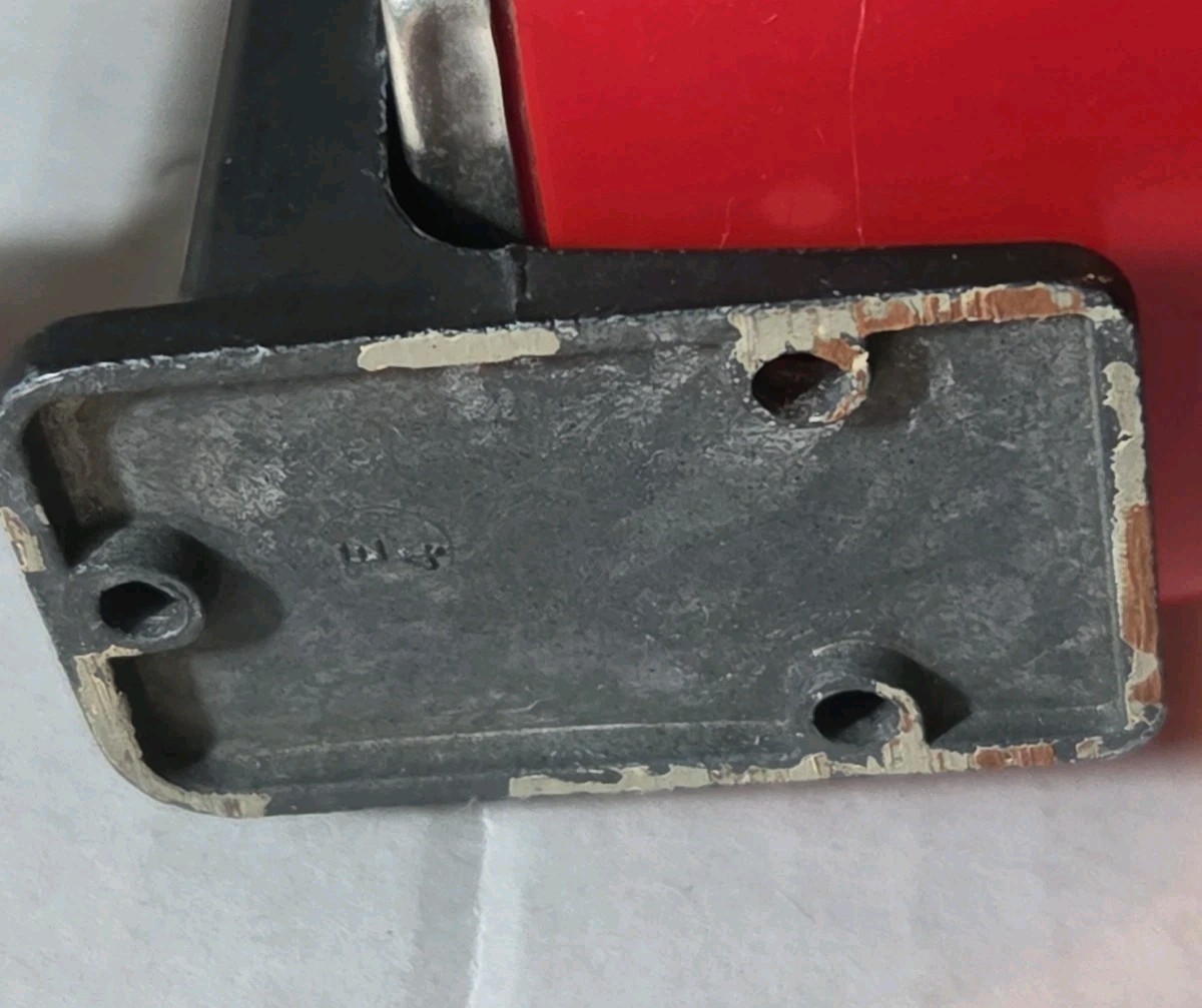 Vintage Red APSCO Berol Wall/Table Mount Manual Pencil Sharpener