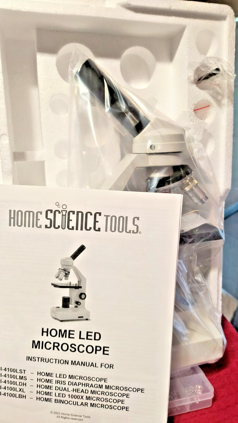 Home Science Led Microscope item MI-4100 LST