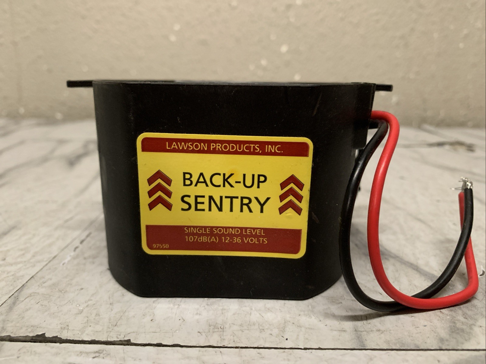 back up sentry single sound 107db Lawson Products