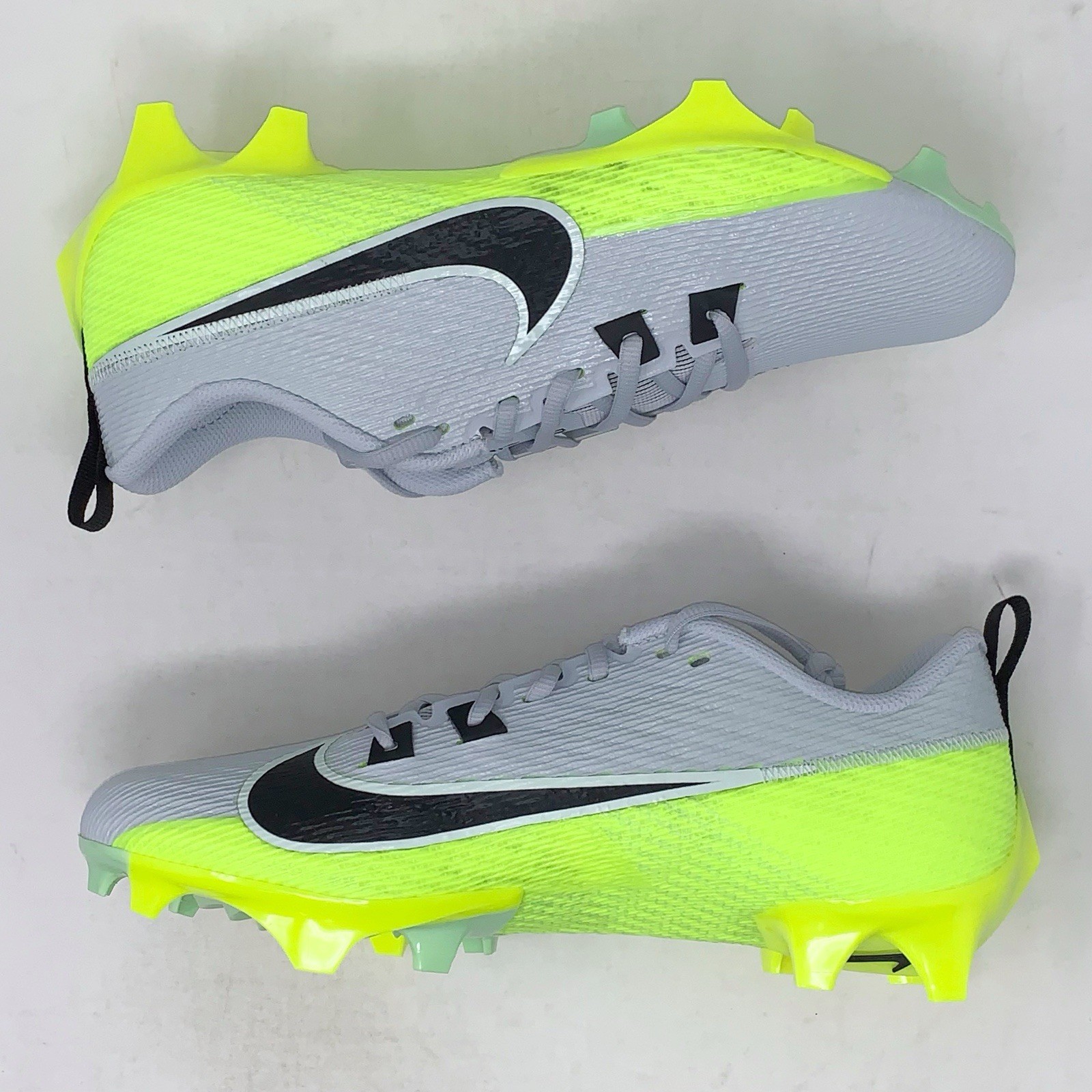 Nike Vapor Edge Speed 360 2 Volt Gray Football Cleats, Size 10 DA5455-004 BNIB