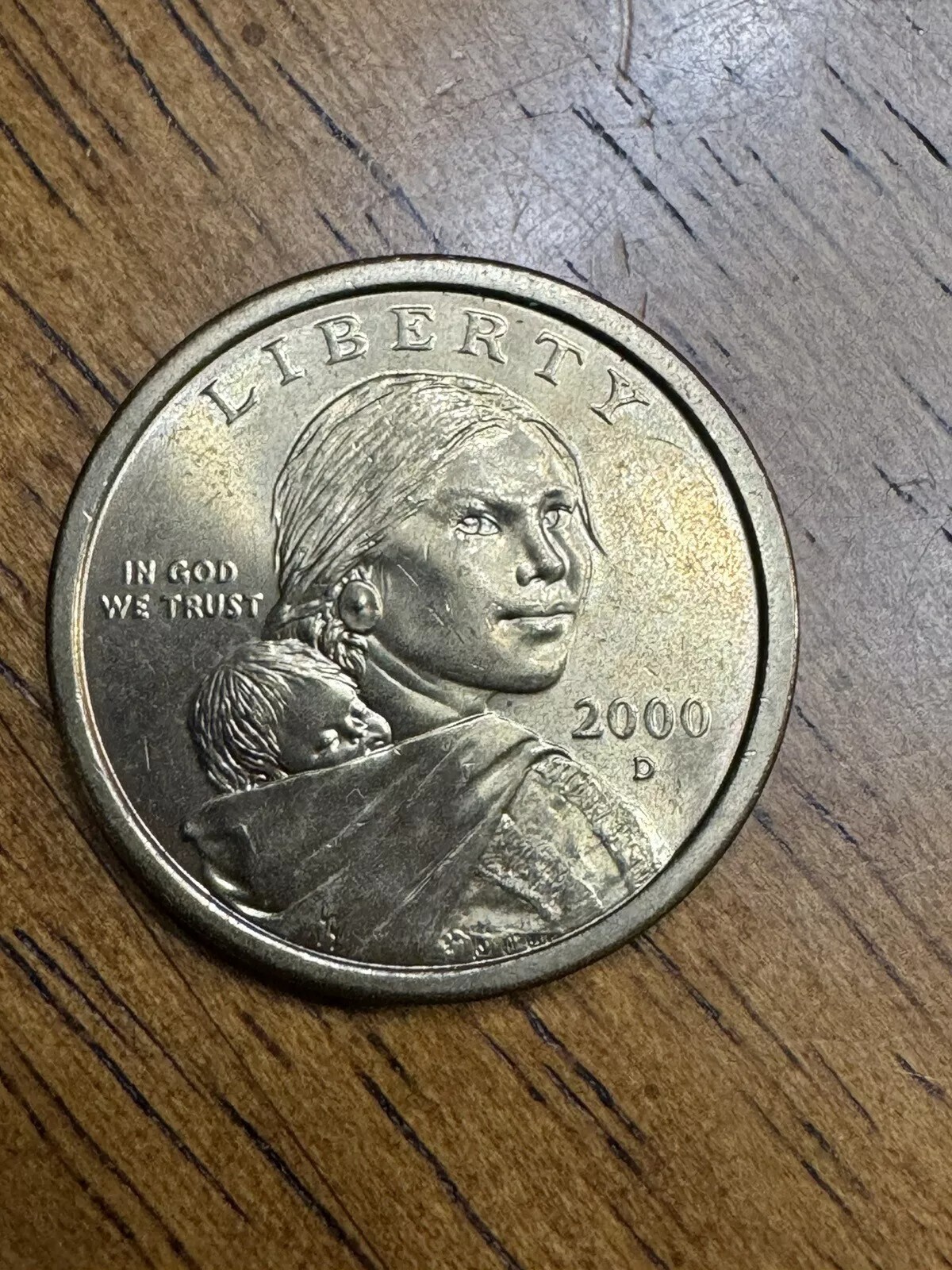 2000 D Sacagawea Dollar | Rare $1