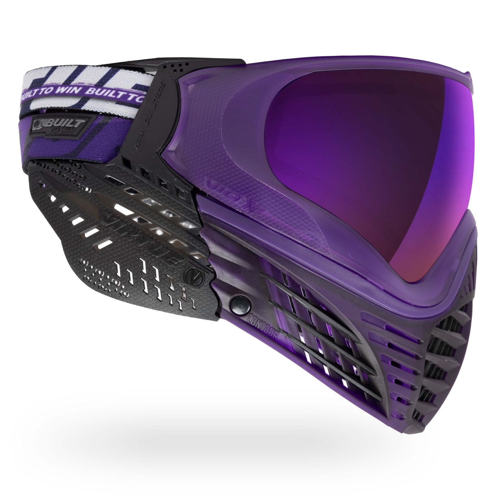 Virtue VIO X6 Paintball Goggle – Purple Storm | Thermal Anti-Fog Mask