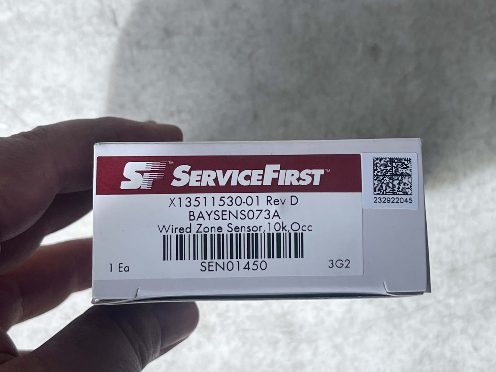 Trane X13511530-01 Wired Zone Sensor BAYSENS073A SEN01450 NEW