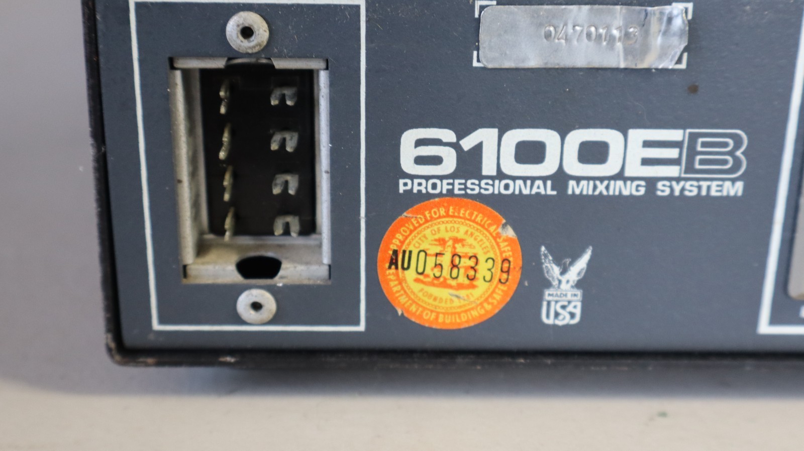 Tapco 6100EB EXPANDER FOR 6100R MIXING System With Plugs/wires UNTESTED d