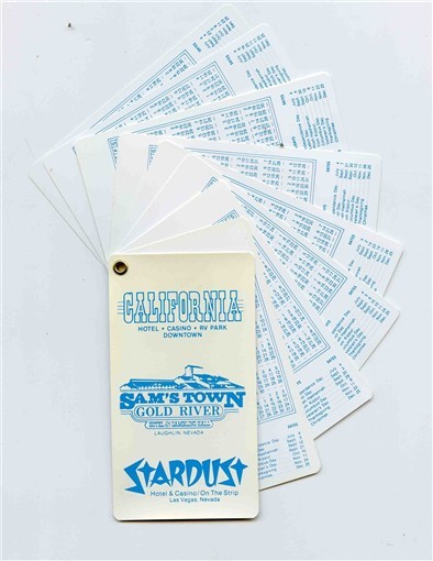 Stardust Hotel Sam's Town Fremont California Hotel Casino 1987 2005 Calendar
