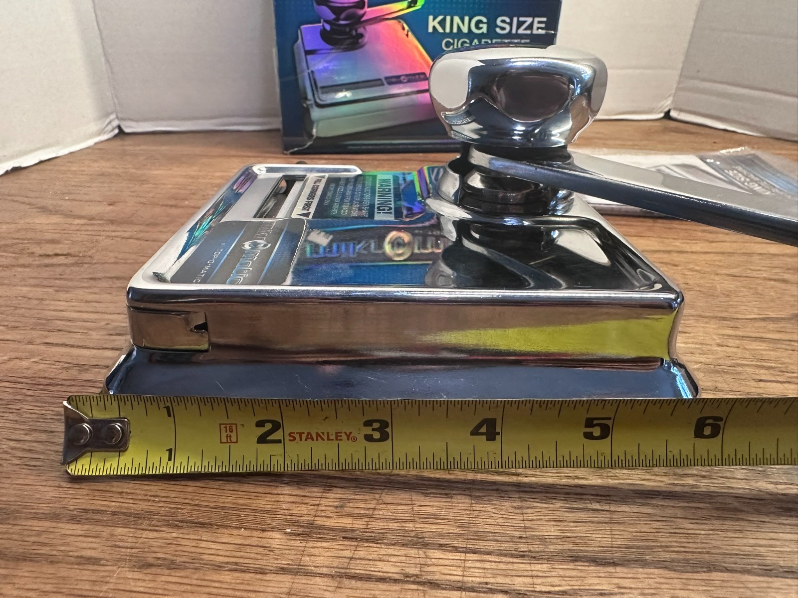 TOP-O-MATIC mikromatic king size cigarette machine