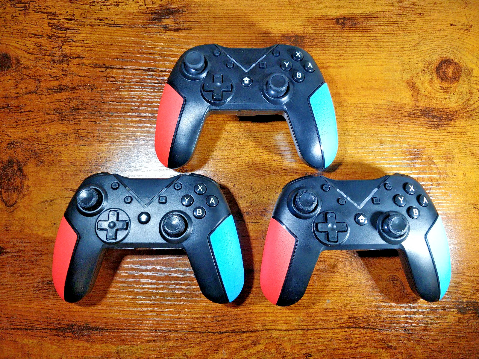 Lot of 3 PC/Switch Wireless Controllers (Stick-Drift Free) Tested Working