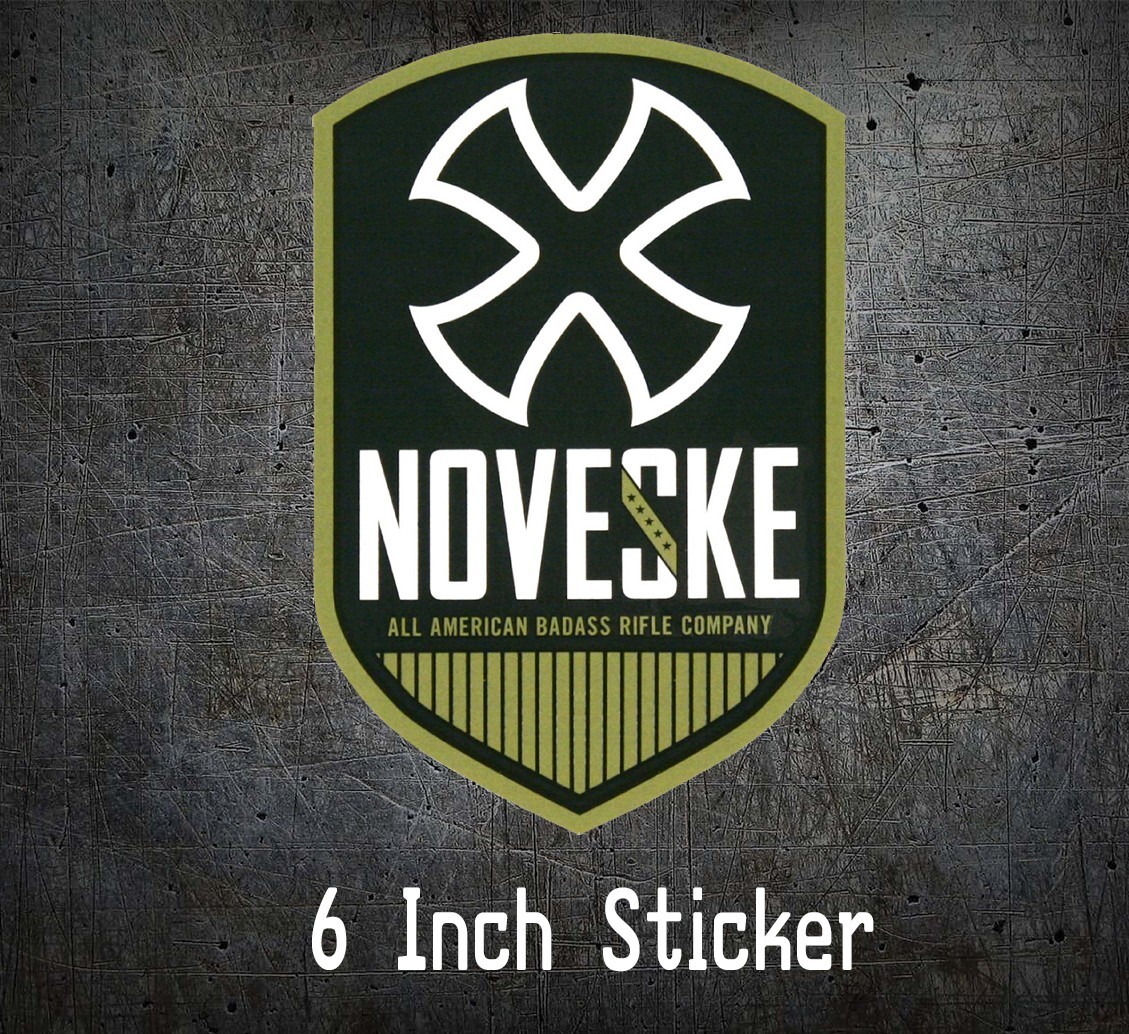 NOVESKE SHIELD Decal Rifle Gun Pistol Shooting Hunting Tactical  308 5.56 AR-15