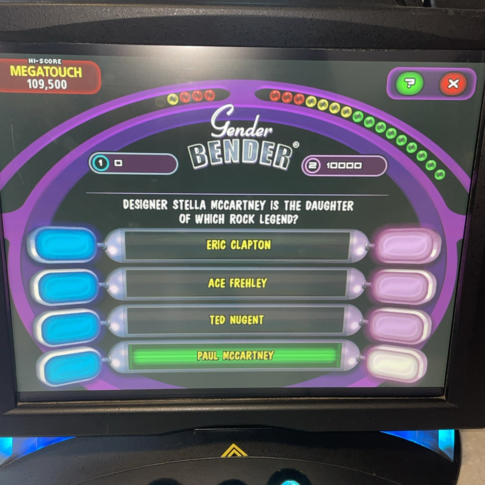 Merit Megatouch Aurora Arcade Machine 2018 Works READ DESCRIPTION FOR DETAILS