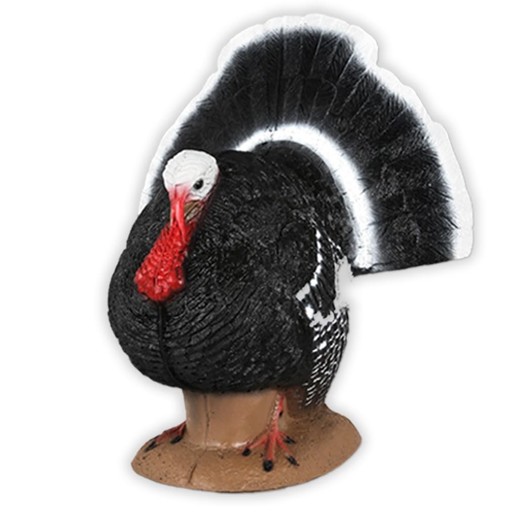 Strutter Turkey Archery Target - Lifelike 3D Self-Healing Foam Design, Durabl...