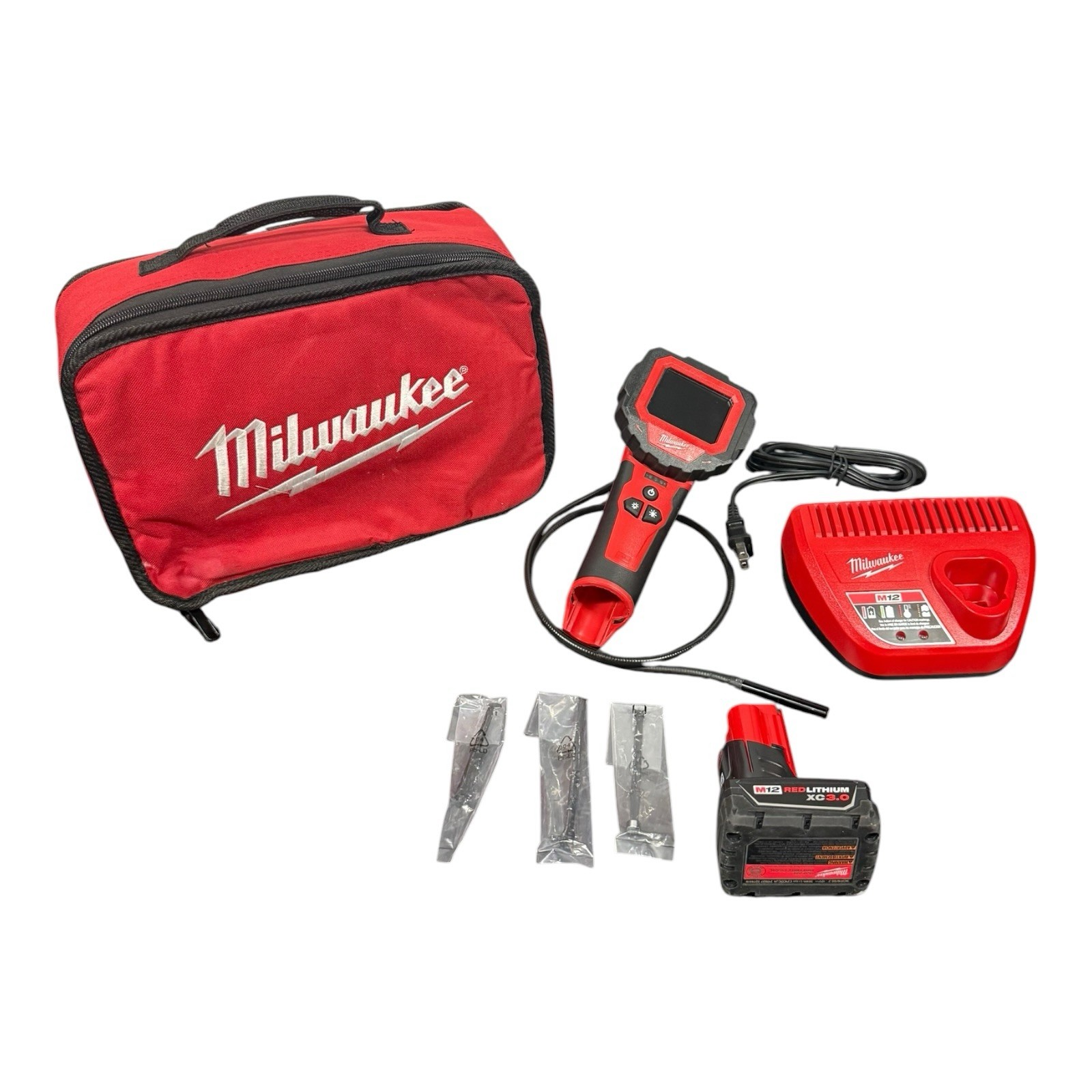 Milwaukee 2313-20 M-Spector Inspection Camera w/ M12 XC3.0 Battery Kit