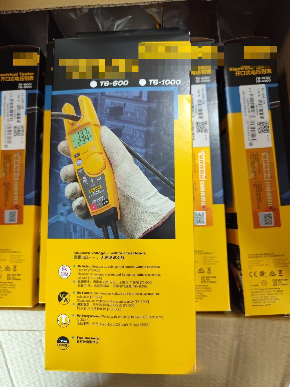 Fit for Fluke T6-600 - Electrical Tester with FieldSense