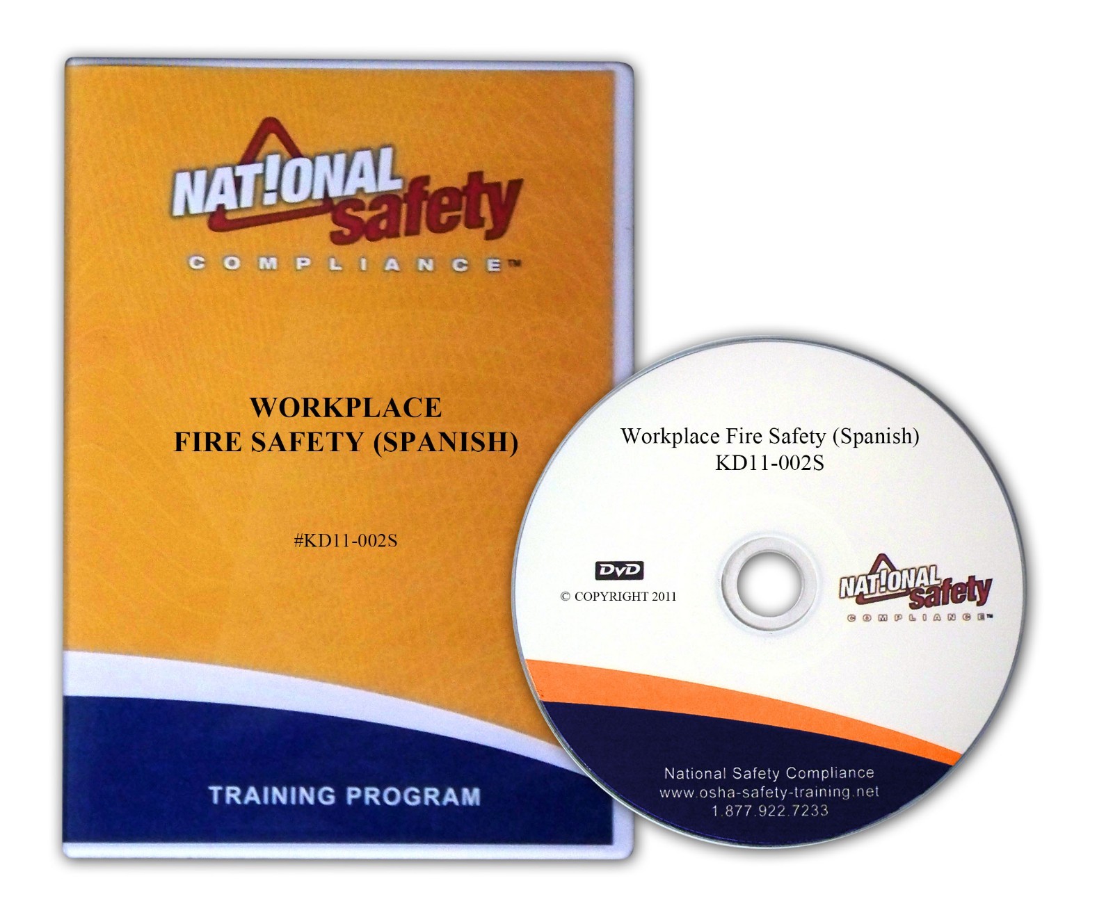 Spanish Workplace Fire Safety DVD  Training Kit