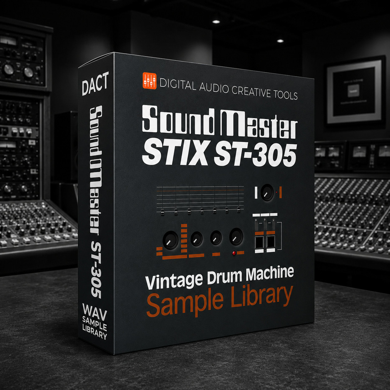 SoundMaster STIX ST-305 Drum Machine Sample Library