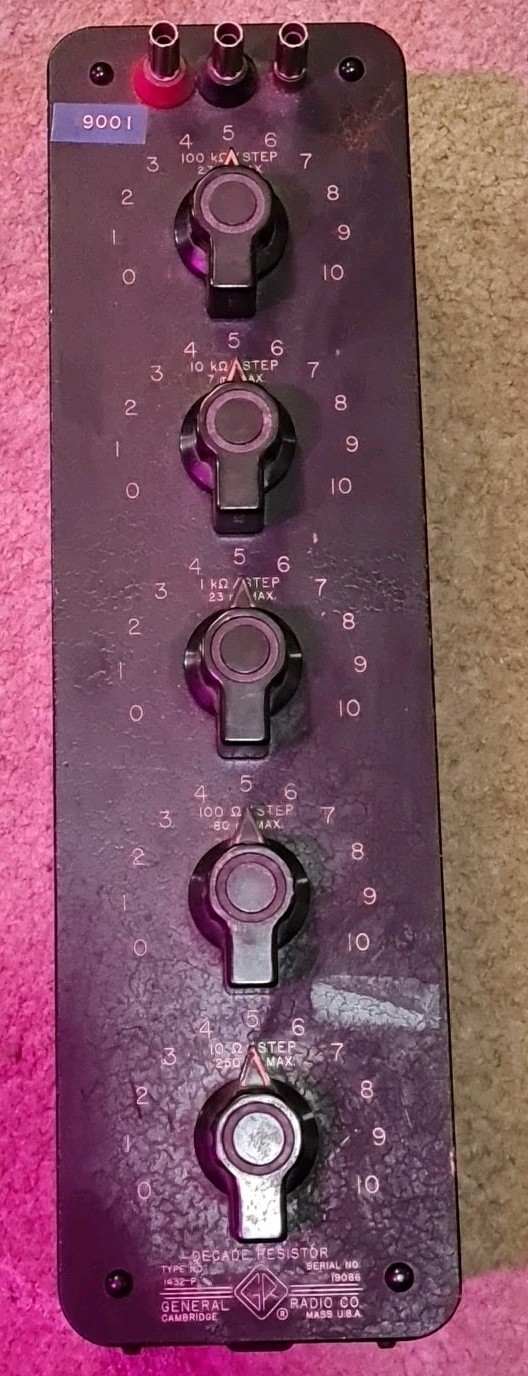 1432P General Radio Decade Resistor