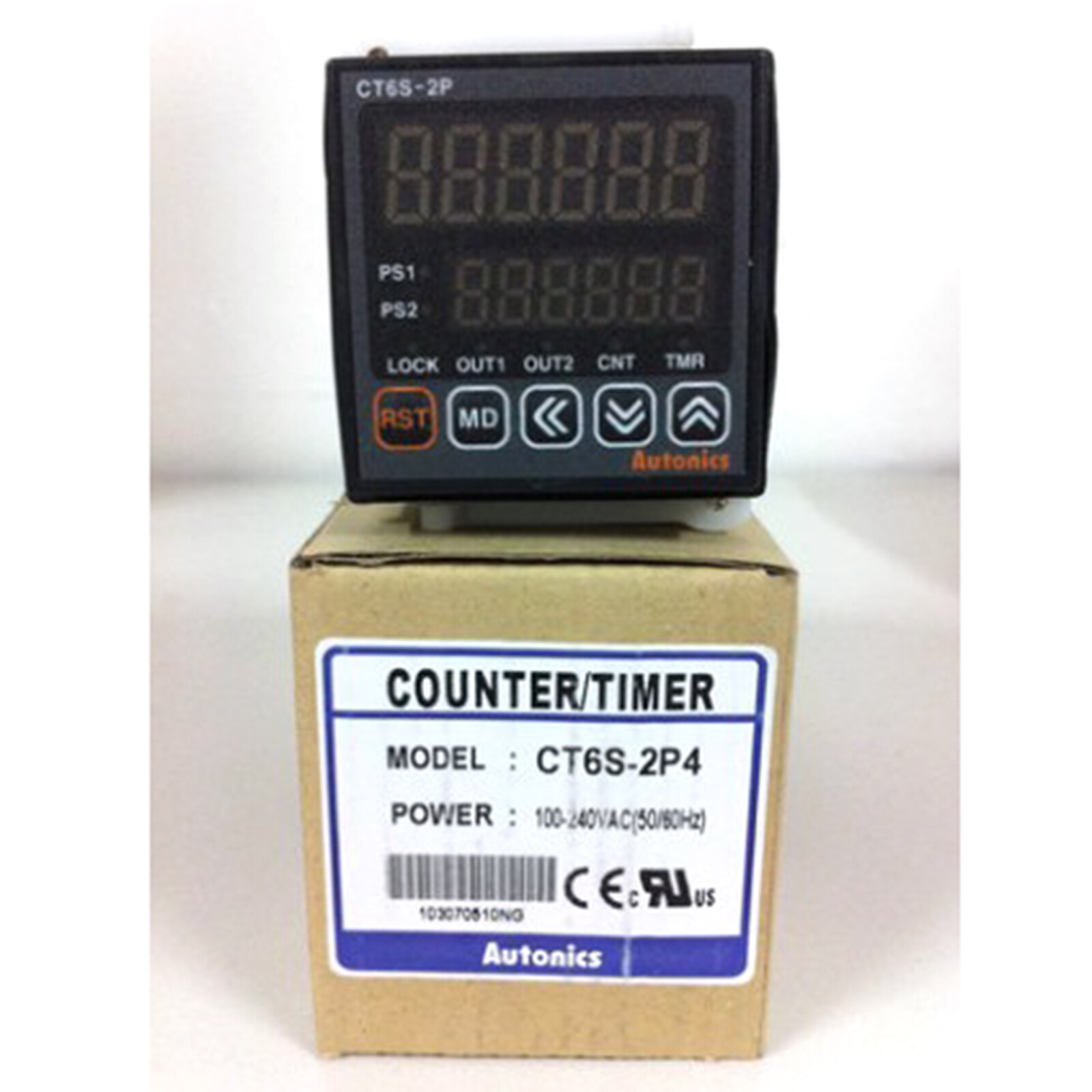 Autonics CT6S-2P4T Counters Standard Type New 1PCS #