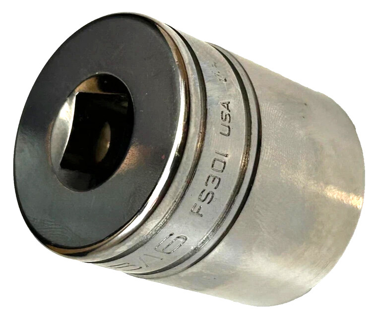 New Snap-on™ FS301 3/8" Drive 15/16" SAE 6-point Shallow Chrome Socket