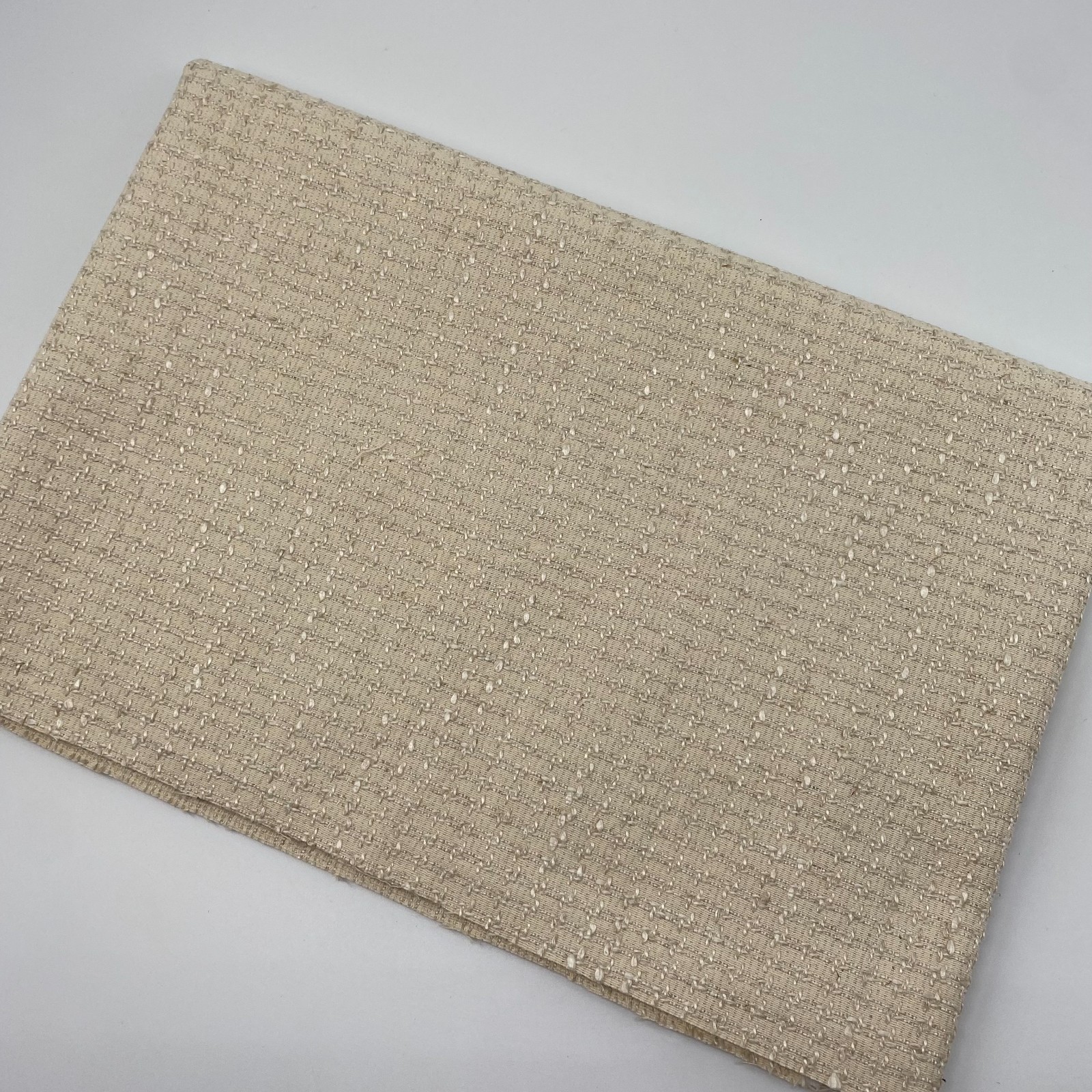 Vintage Acoustic Beige Textured Speaker Grill Cloth Stereo Fabric 57"x19 Thick