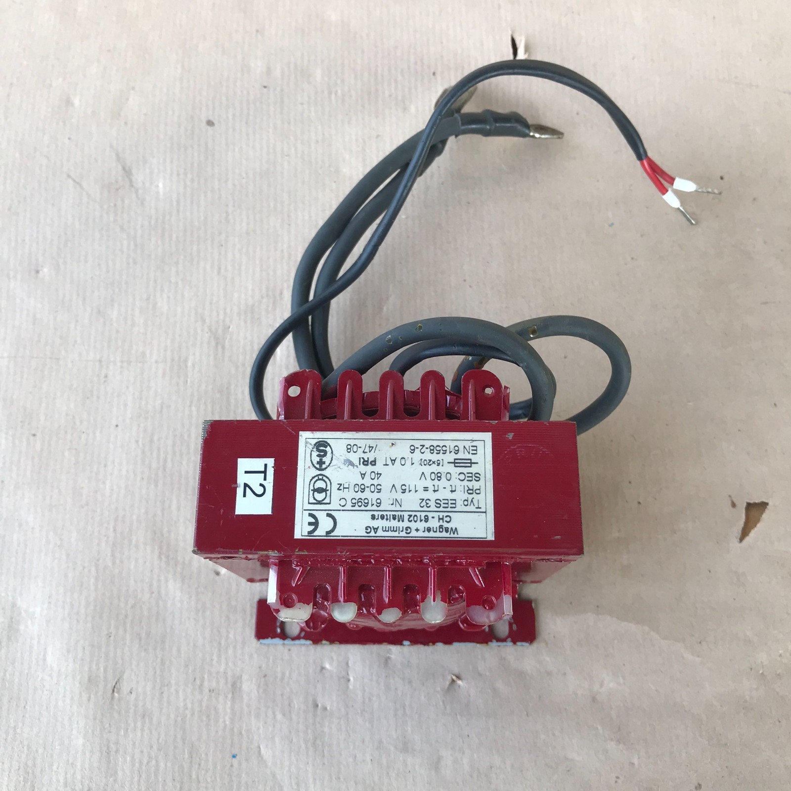 WAGNER GRIMM EES32 TRANSFORMER 61695C