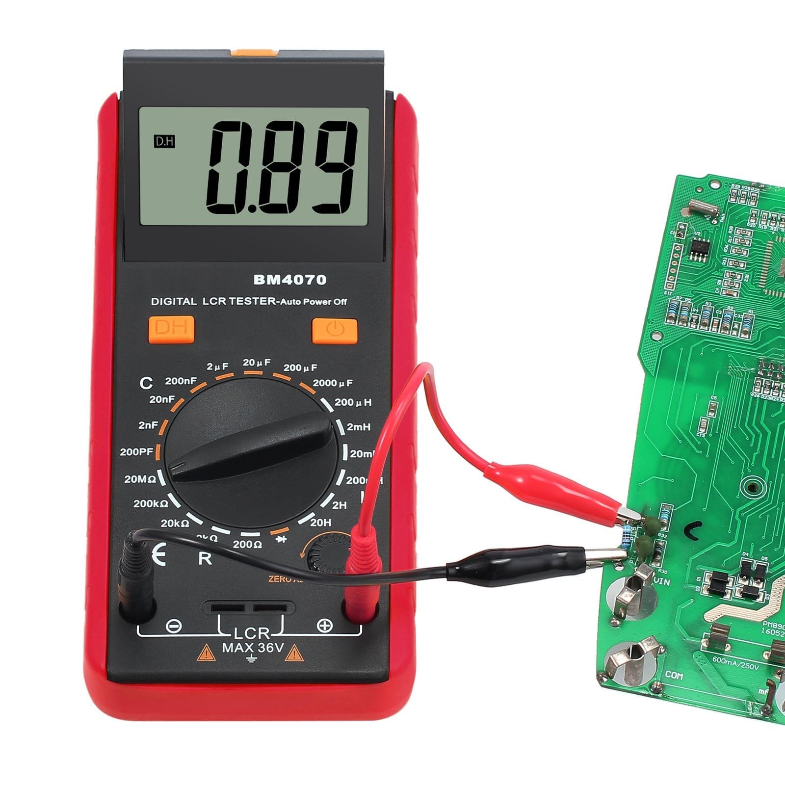 Lcr Meter Lcd Capacitance Inductance Resistance Tester Measuring Meter Selfdisch