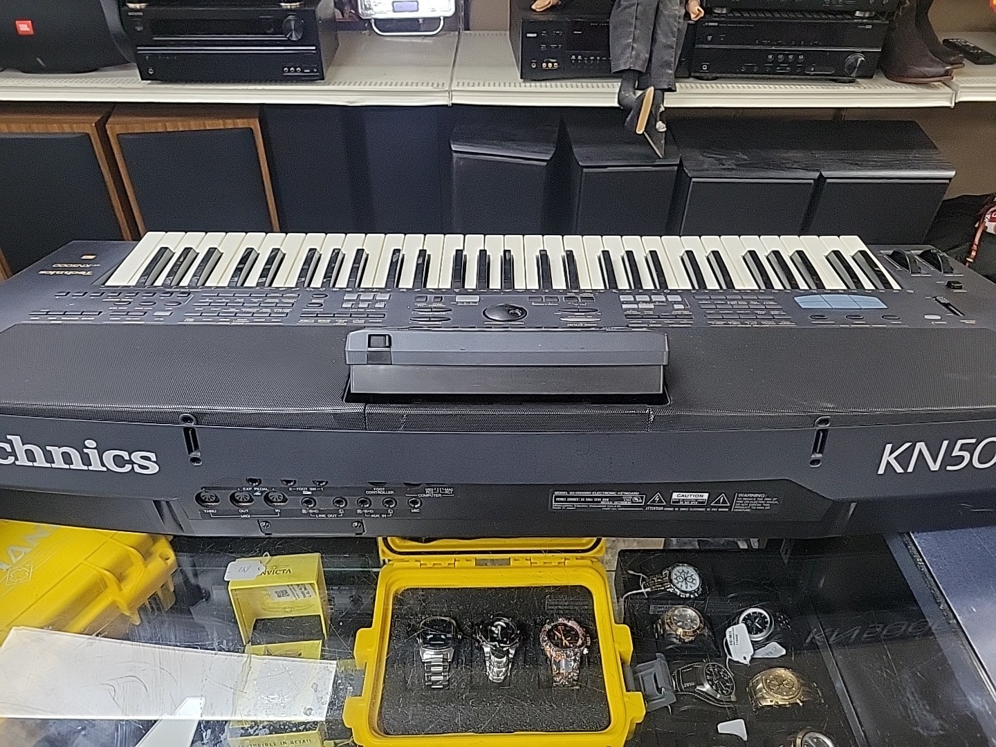 Technics SX-KN6000 Digital Synthesizer Keyboard kn6000P-S w Custom Rhythms