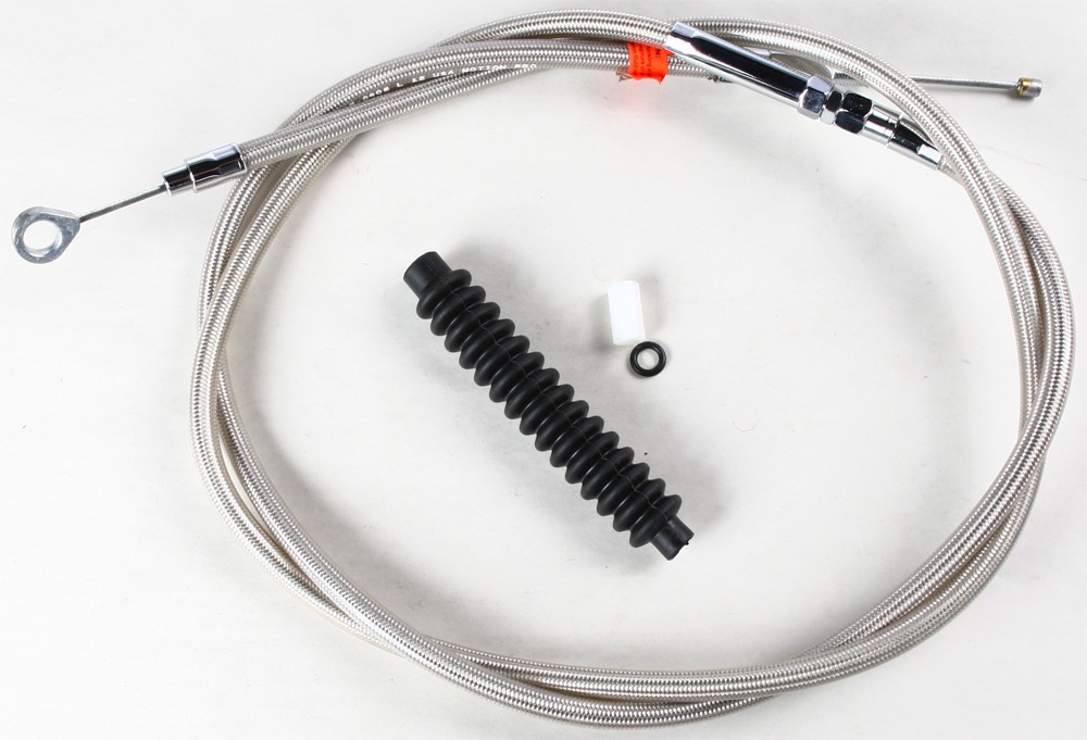 Motion Pro Armor Coat Stainless Steel Longitudinally Wound Clutch Cable #67-0410