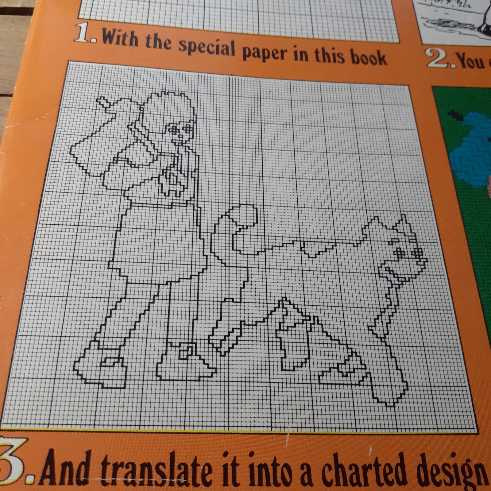 Design and Chart Your Own Needlepoint Rita Weiss with Step by Step Instructions